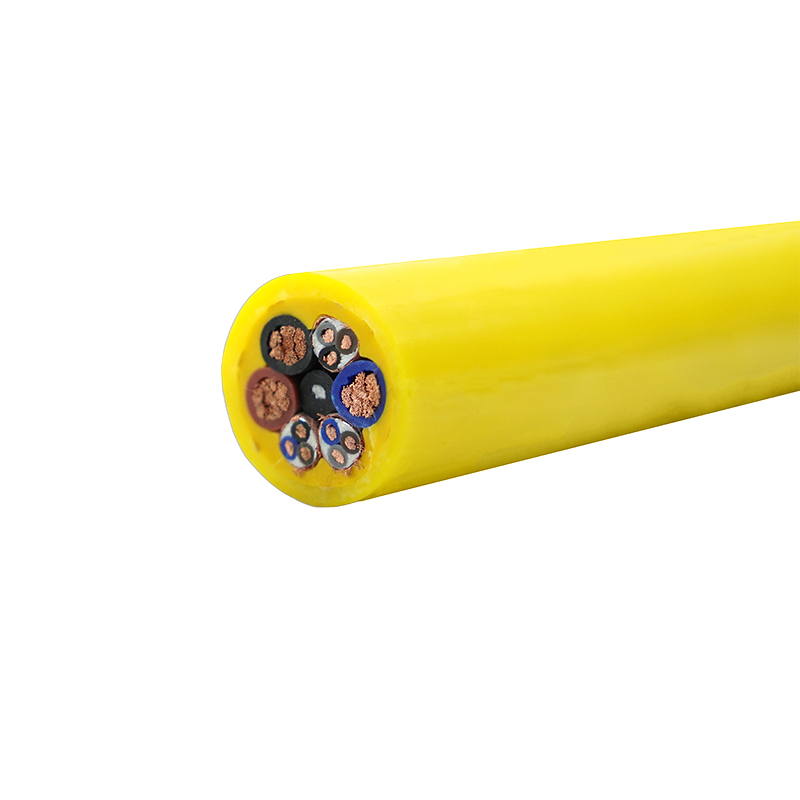 คว้าสายเคเบิล Reeling Bucket