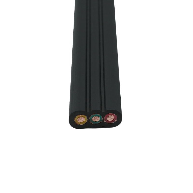 แกนทองแดงหุ้มฉนวนพีวีซีพีวีซีหุ้มฉนวนสายเคเบิลแบนลิฟต์