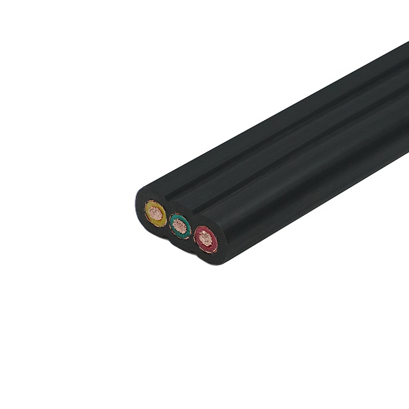 แกนทองแดงหุ้มฉนวนพีวีซีพีวีซีหุ้มฉนวนสายเคเบิลแบนลิฟต์