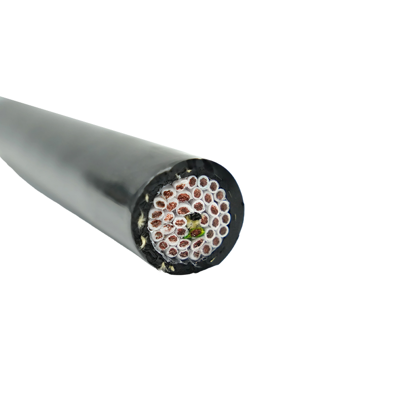 สายเคเบิลม้วนเครนกันน้ำแบบ TPU Dual-Sheath