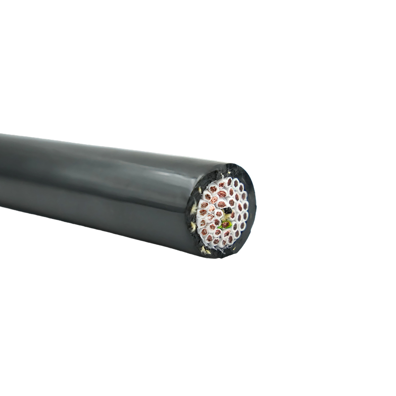 สายเคเบิลม้วนเครนกันน้ำแบบ TPU Dual-Sheath