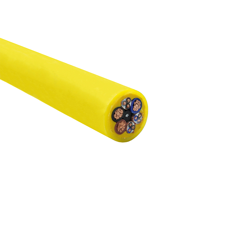 คว้าสายเคเบิล Reeling Bucket