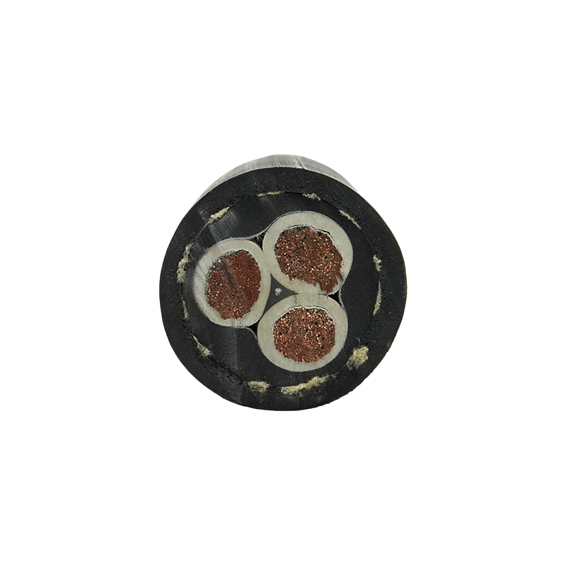 สายเคเบิลยืดหยุ่นยางทนน้ำมันกลางแจ้งสำหรับงานหนัก