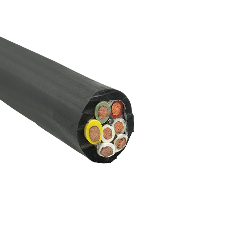 สายเคเบิลยืดหยุ่นสำหรับงานหนักหุ้มฉนวนยางซิลิโคน